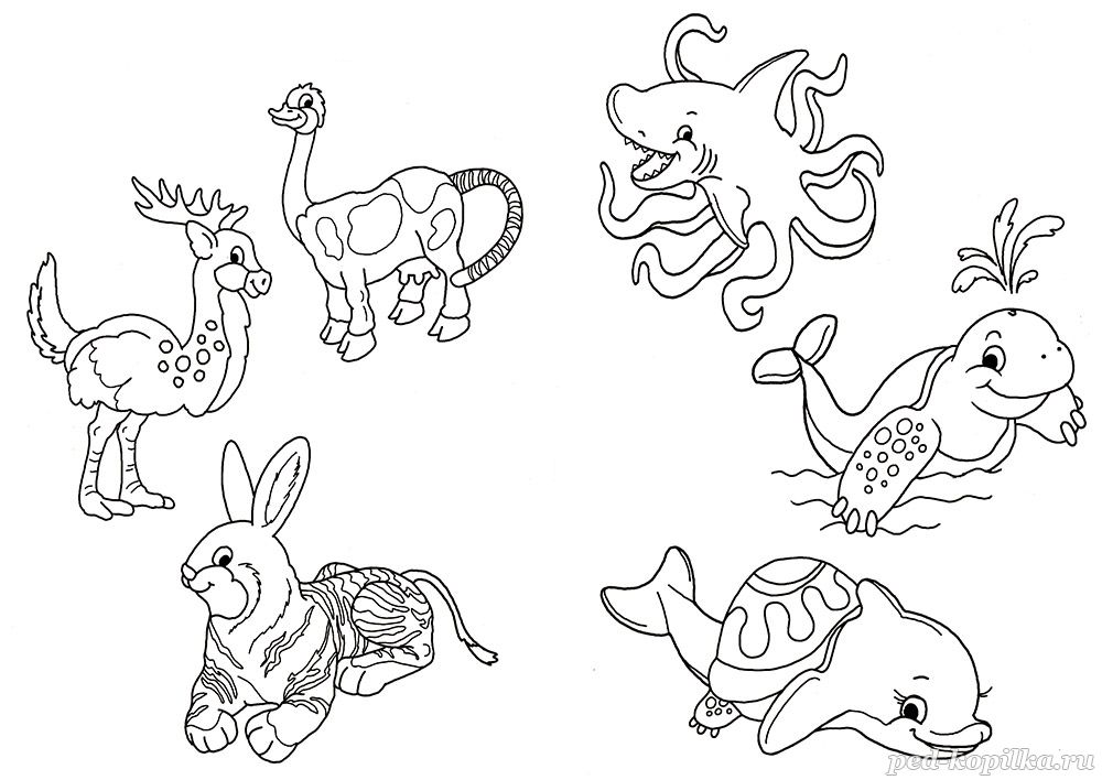 Играть соединять зверей. Рисунок фантастические животные для дошкольников.. Рисунки несуществующих животных для детей. Фантастическое животное из частей разных животных. Выдуманное животное рисунок.